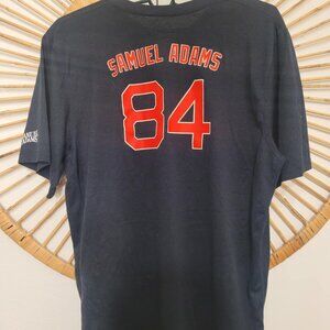 Nike Dri-FIT Boston Red Sox Samuel Adams S-Sleeve T-Shirt Navy Blue Men’s Large